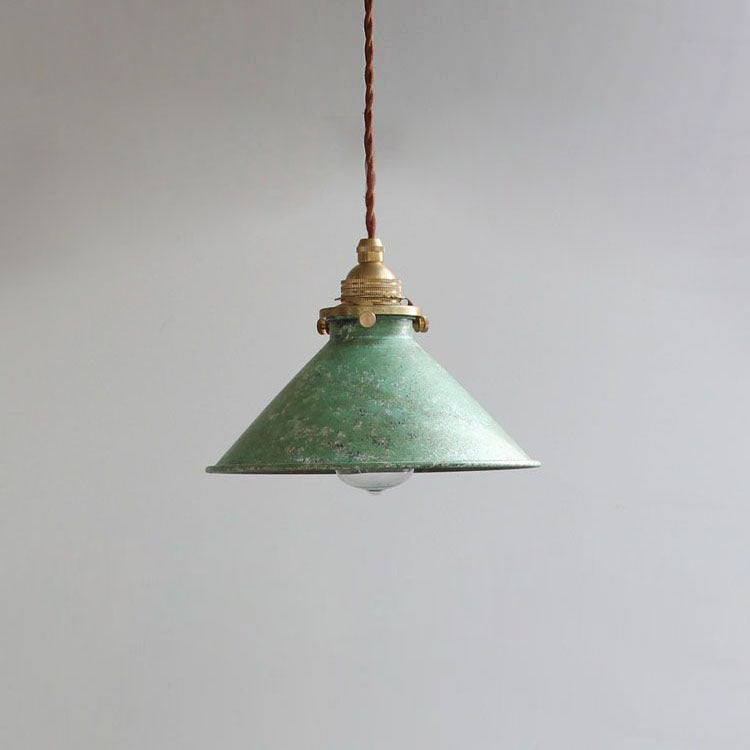 Rustic Iron Pendant Light – Nordic Retro Ceiling Lamp for Kitchen & Dining