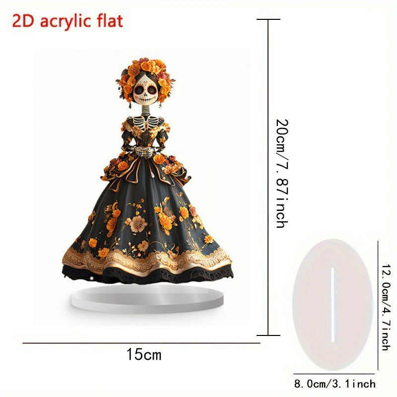 Gothic Desktop Figurine – Waterproof Resin Desk Ornament