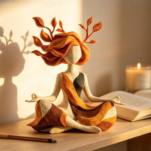 Inner Harmony Sculptural Figurine Resin Statue