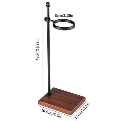 Spiral Cooling Pour-Over Coffee Filter Holder, Ins-Style Americano Dripper Stand with Spiral Chilling Design