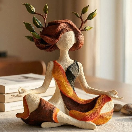 Inner Harmony Sculptural Figurine Resin Statue