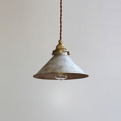 Rustic Iron Pendant Light – Nordic Retro Ceiling Lamp for Kitchen & Dining