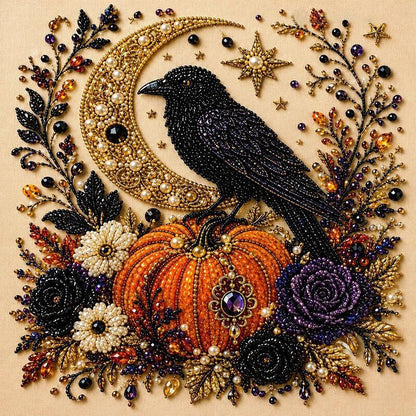 Halloween Ghost Diamond Art Kit – DIY Gem Painting Wall Decor for Adults