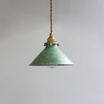 Rustic Iron Pendant Light – Nordic Retro Ceiling Lamp for Kitchen & Dining
