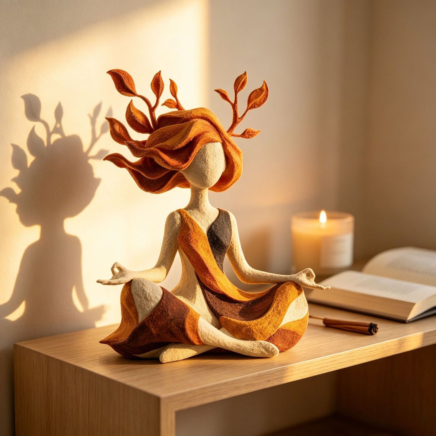 Inner Harmony Sculptural Figurine Resin Statue