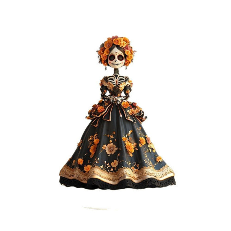 Gothic Desktop Figurine – Waterproof Resin Desk Ornament